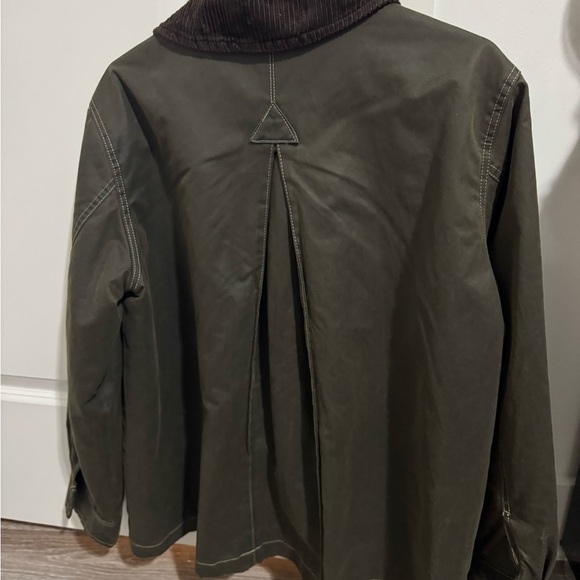 Brand New Zara Corduroy Waxed Jacket - Picture 8 of 9